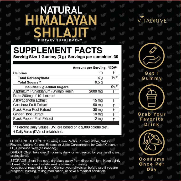 Shilajit Gummies