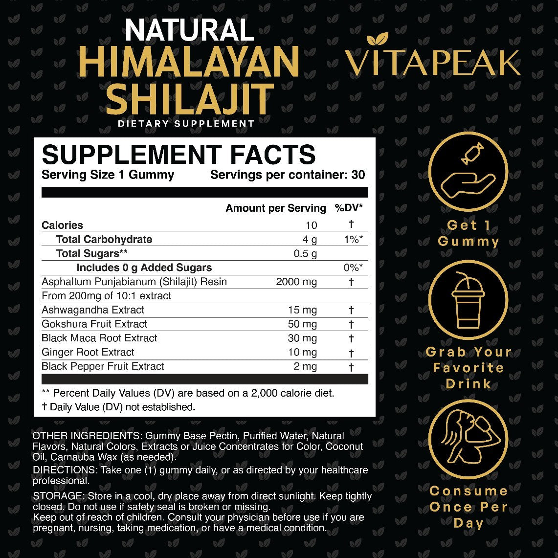 Natural Shilajit Gummies