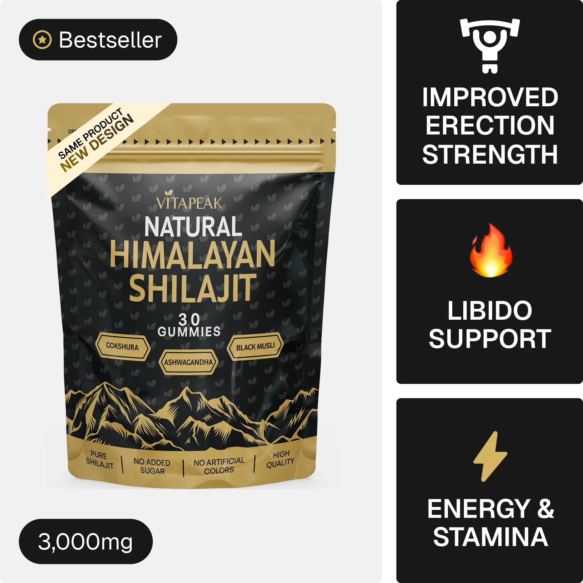Natural Shilajit Gummies